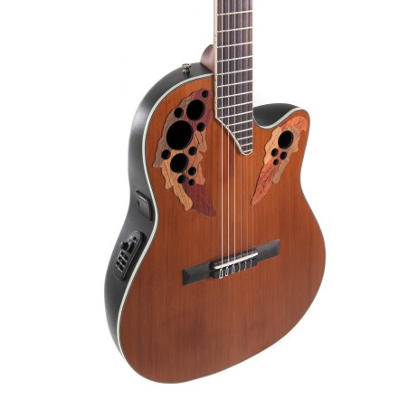 Ovation Celebrity Elite CE44C-4A rosace