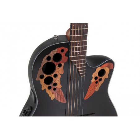 Ovation Celebrity Elite CE44-5-G rosace