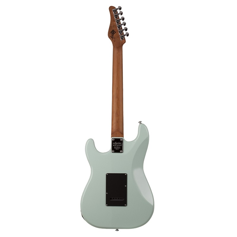 Schecter Nick Johnston HSS Atomic Frost dos