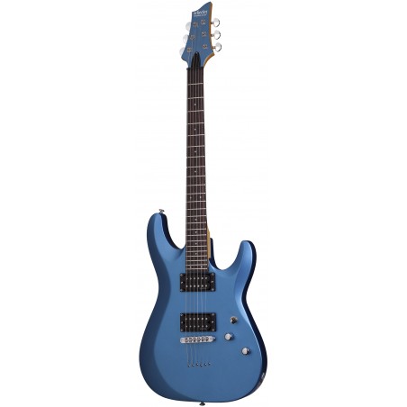 Schecter C6 Deluxe Metallic Blue Light