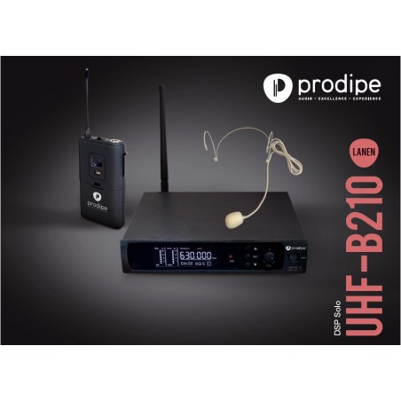 Prodipe UHF B210 serre tête DSP solo