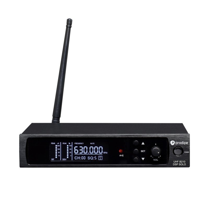 Prodipe UHF B210 serre tête DSP solo récepteur