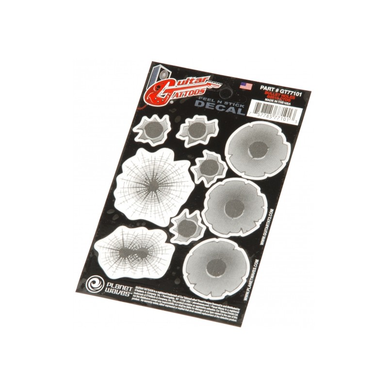 Autocollant Planet Waves "Bullet Holes"