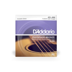 D'addario phosphore bronze EJ26 11-52