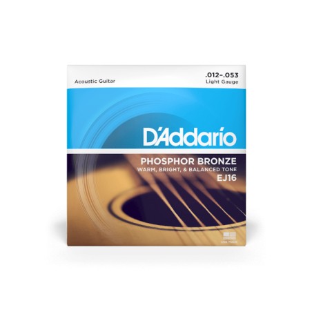 D'addario phosphore bronze EJ16 12-53