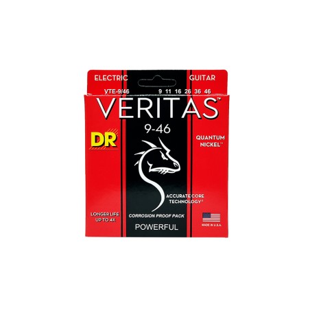 DR Strings Veritas Coated 9-46