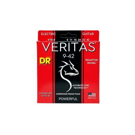 DR Strings Veritas Coated 9-42