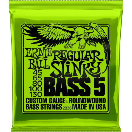 Ernie Ball 2836 Regular Slinky 5 cordes