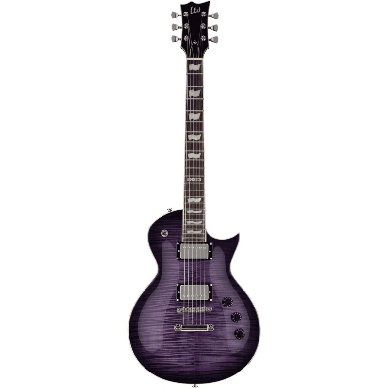 LTD EC256 See thru purple sunburst