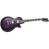LTD EC256 See thru purple sunburst