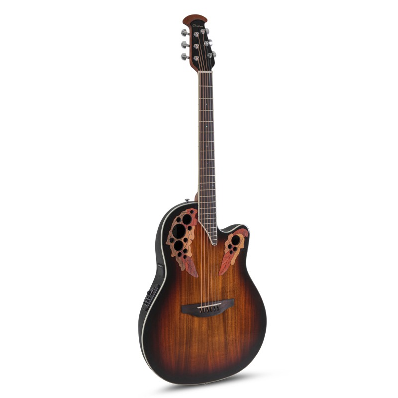 Ovation Elite Plus CE48P Super Shallow Koa Burst