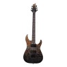 Schecter C1 Standard Black Fade Burst Burl