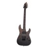 Schecter C1 Standard Black Fade Burst Burl