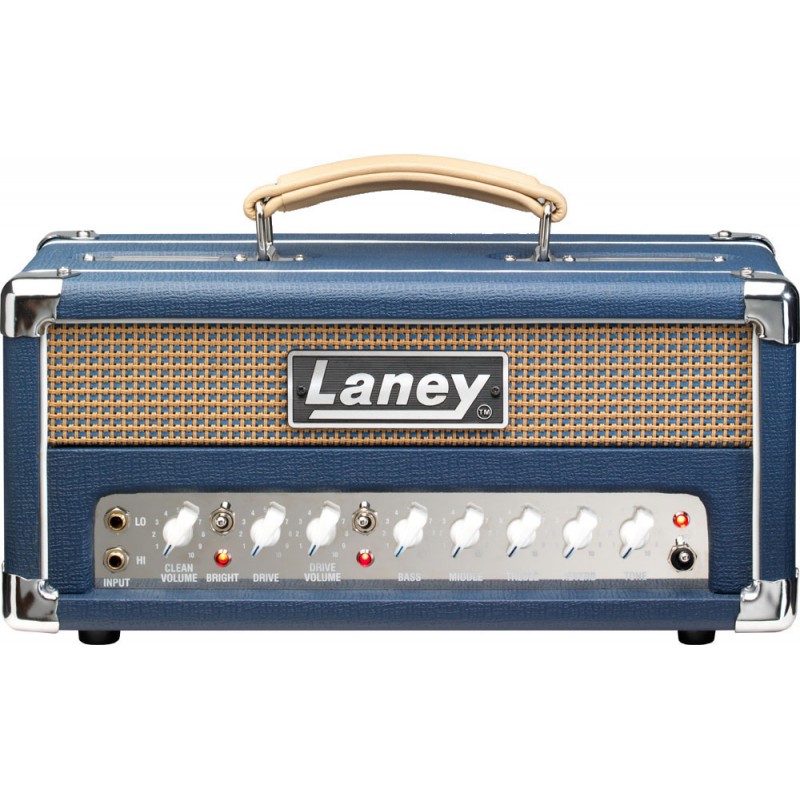 Ampli à lampes LANEY 5W, 2 canaux, interface audio, 3 x 12AX