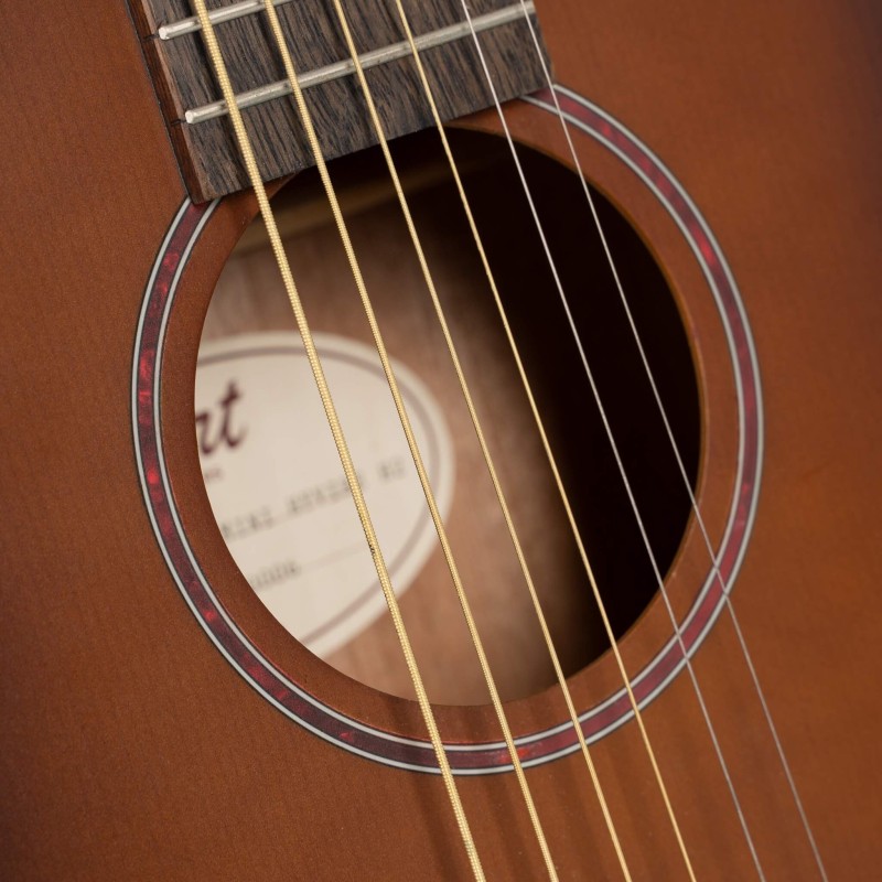 Cort Earth Go HyVibe - Open Pore Brown Burst