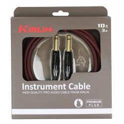 Kirlin Premium Plus droit 3m noir et rouge