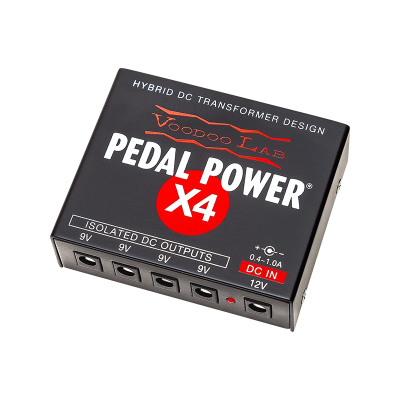 Bloc d'alimentation VOODOO LAB Power X4, sorties isolées