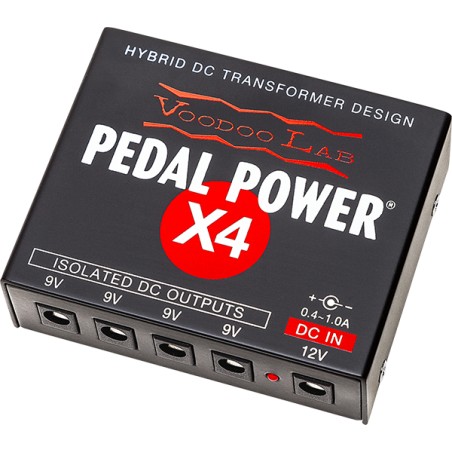 Bloc d'alimentation VOODOO LAB Power X4, sorties isolées