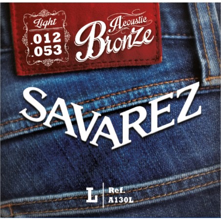 Savarez A130L bronze 12-53